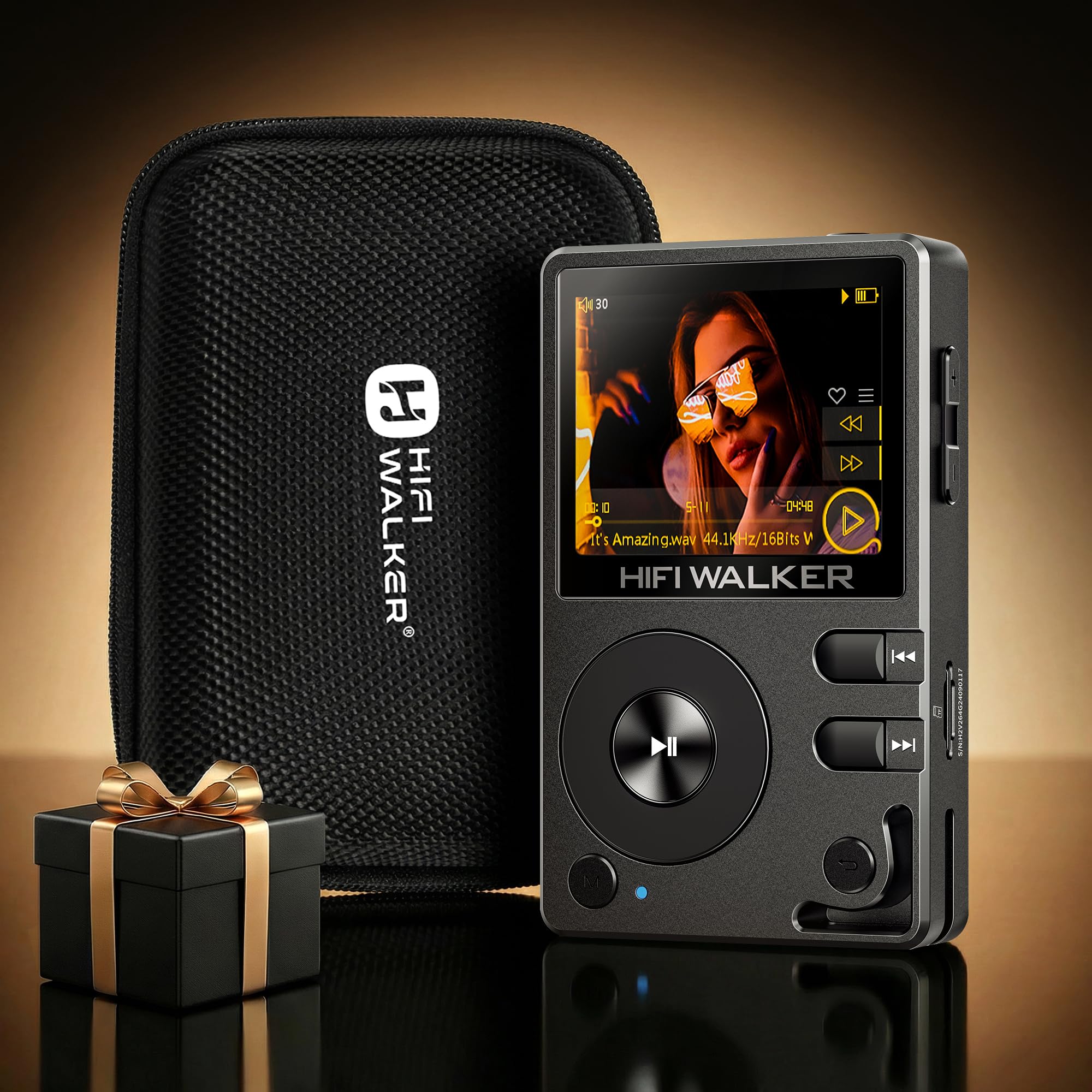Amazon.com: HIFI WALKER H2 64GB Hi-Res MP3 Player Bundle with EVA