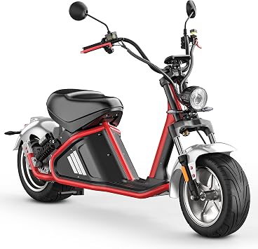 eAhora M2 3000W 46MPH Electric Motorcycle for Adults 60V 40Ah Battery 55+ Miles Long Range Dot Approved Motorcycle 1-2 Person Full Suspension,Hydraulic Brakes Adult Motorcycle