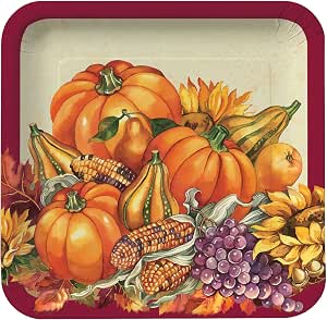Creative Converting Buried Treasure Square Paper Lunch Plates - 8 Count, Pirate Theme, 7.25 Inch - View #8