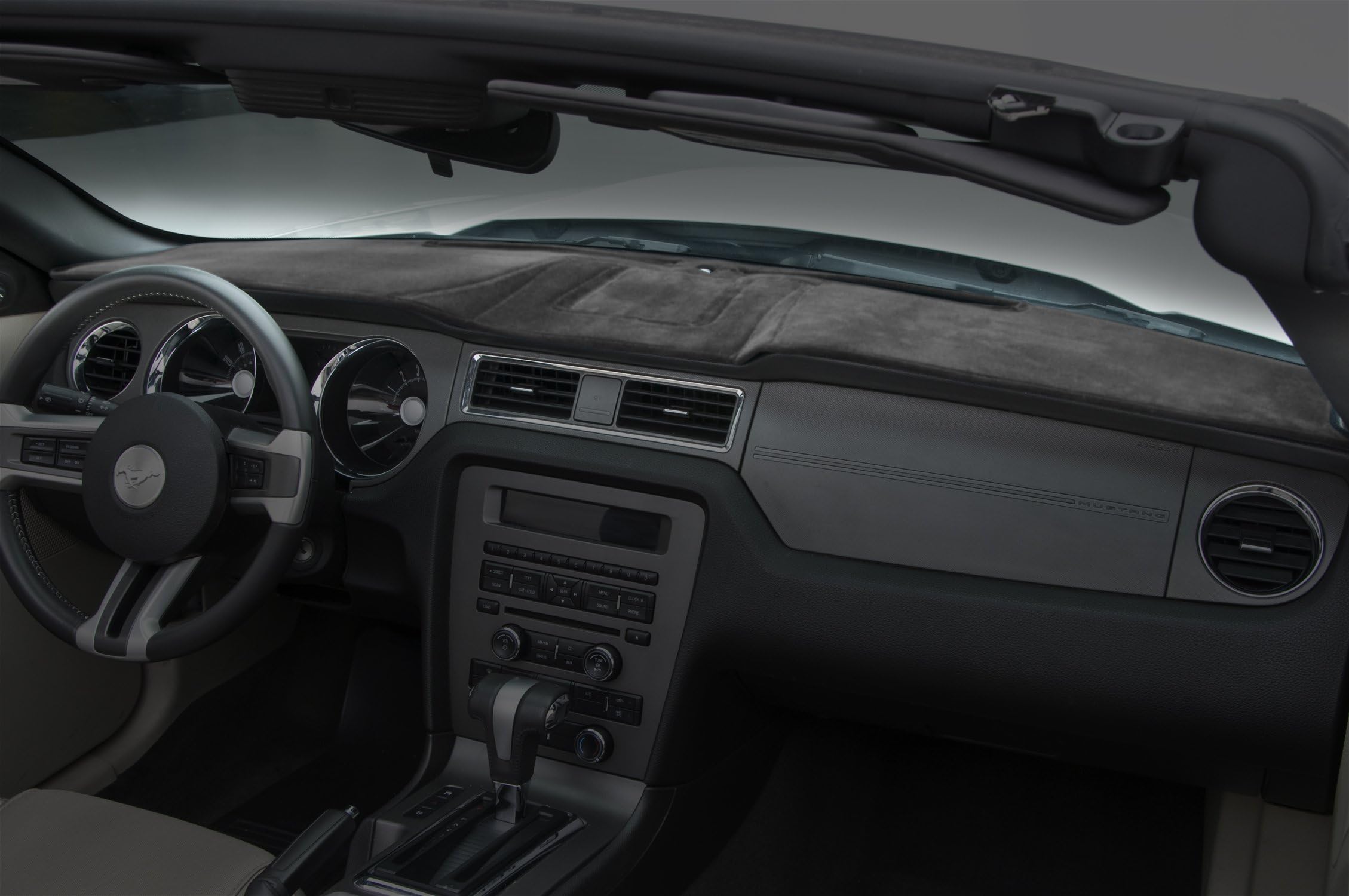 Coverking Custom Fit Dashcovers for Select Mitsubishi Lancer Models - Suede (Charcoal)