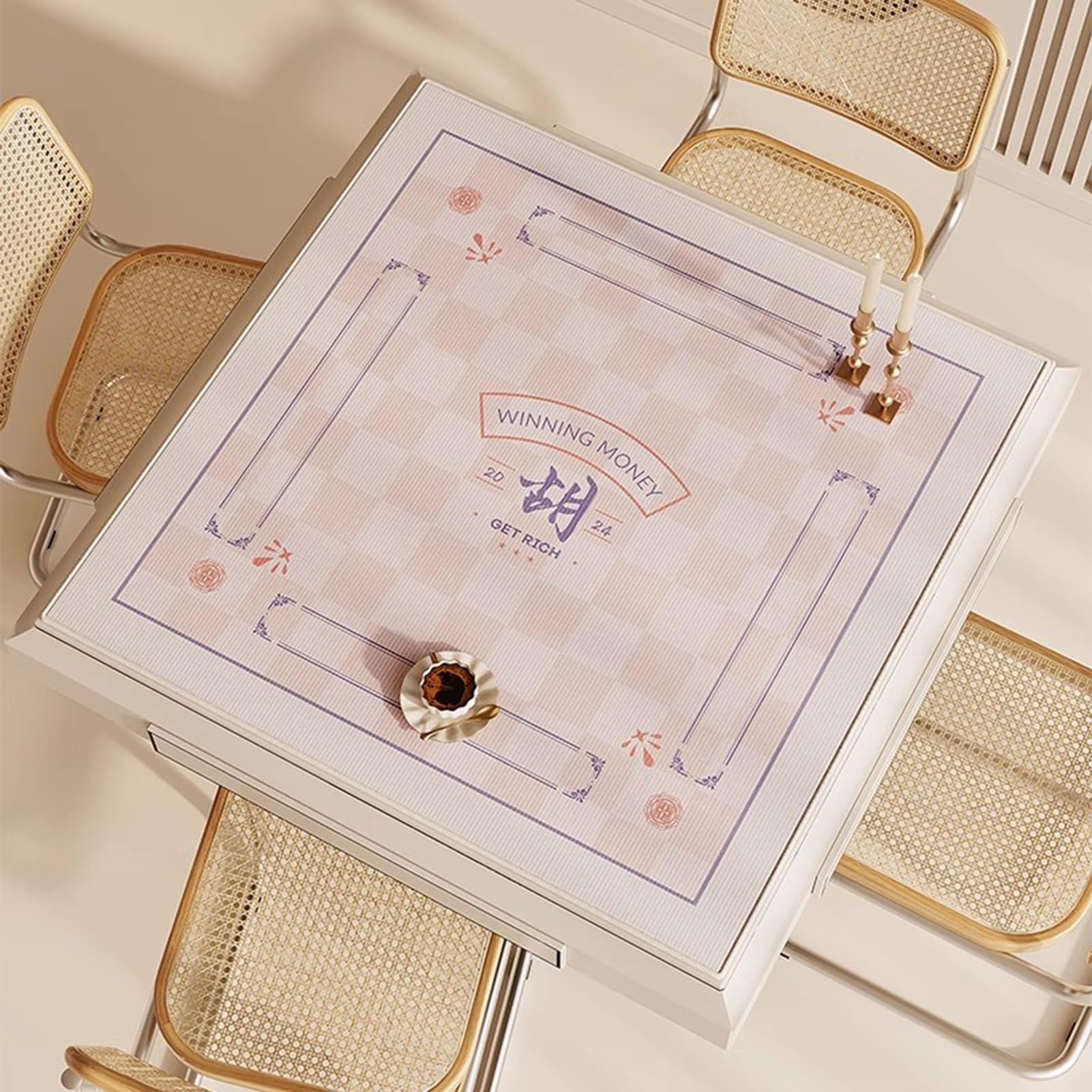 tapis de table de mah-jong, Tapis de table Mahjong léger(95cm/37.4in)