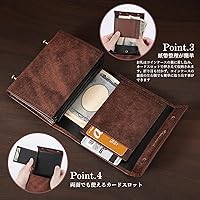 Amazon | [RemeeHi] 二つ折り財布 メンズ 財布 レディース さいふ 2
