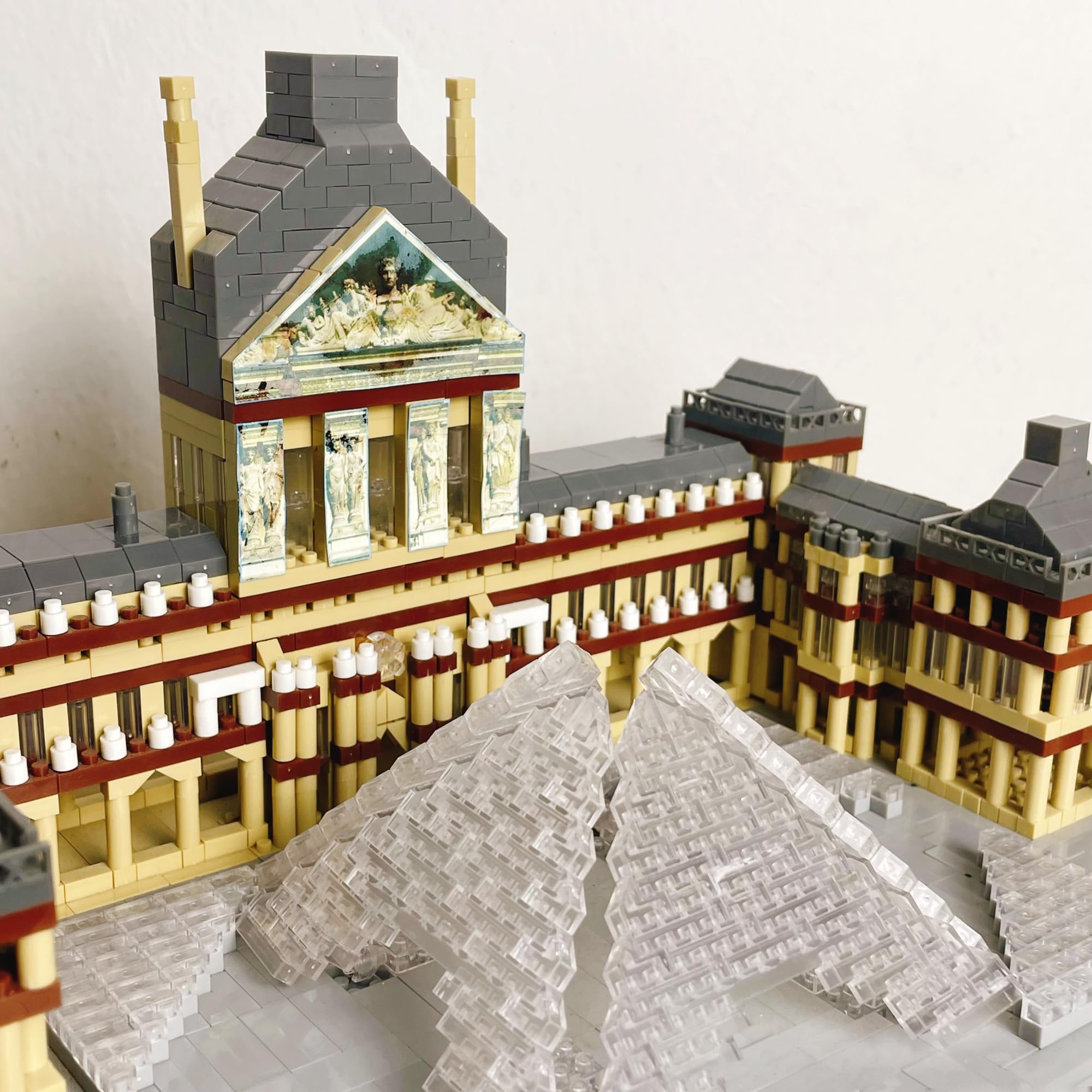 alltogetho Louvre Micro Mini Building Blocks Architecture Toys Sets Assembly Adult Construction Unleash Your Love for The Louvre - Image 4
