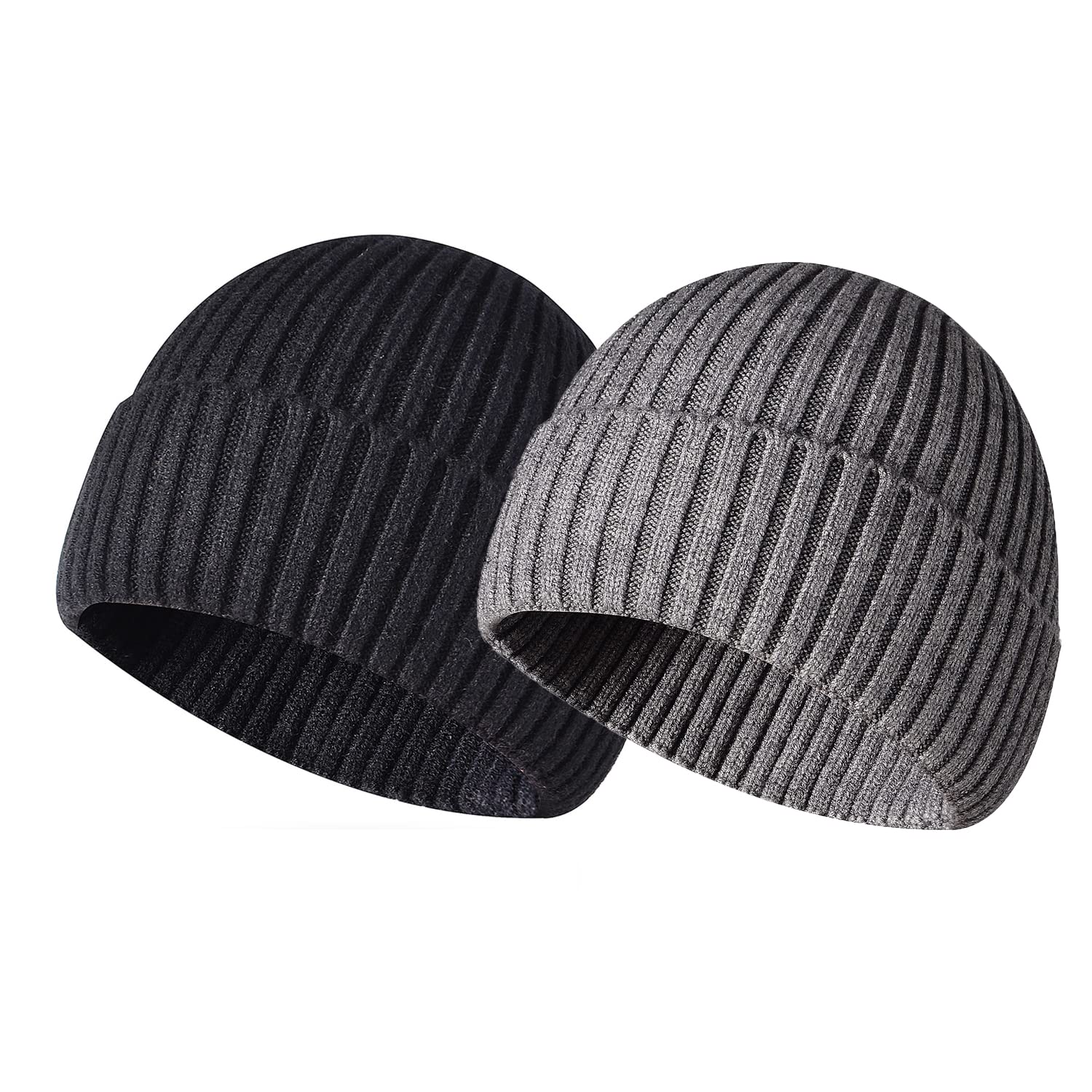 Irzaki Mens Beanie - Winter Hats for Men Women Cuff Fleece Beanie Knit Wool Skull Cap for Outdoor Activities and Daily Use