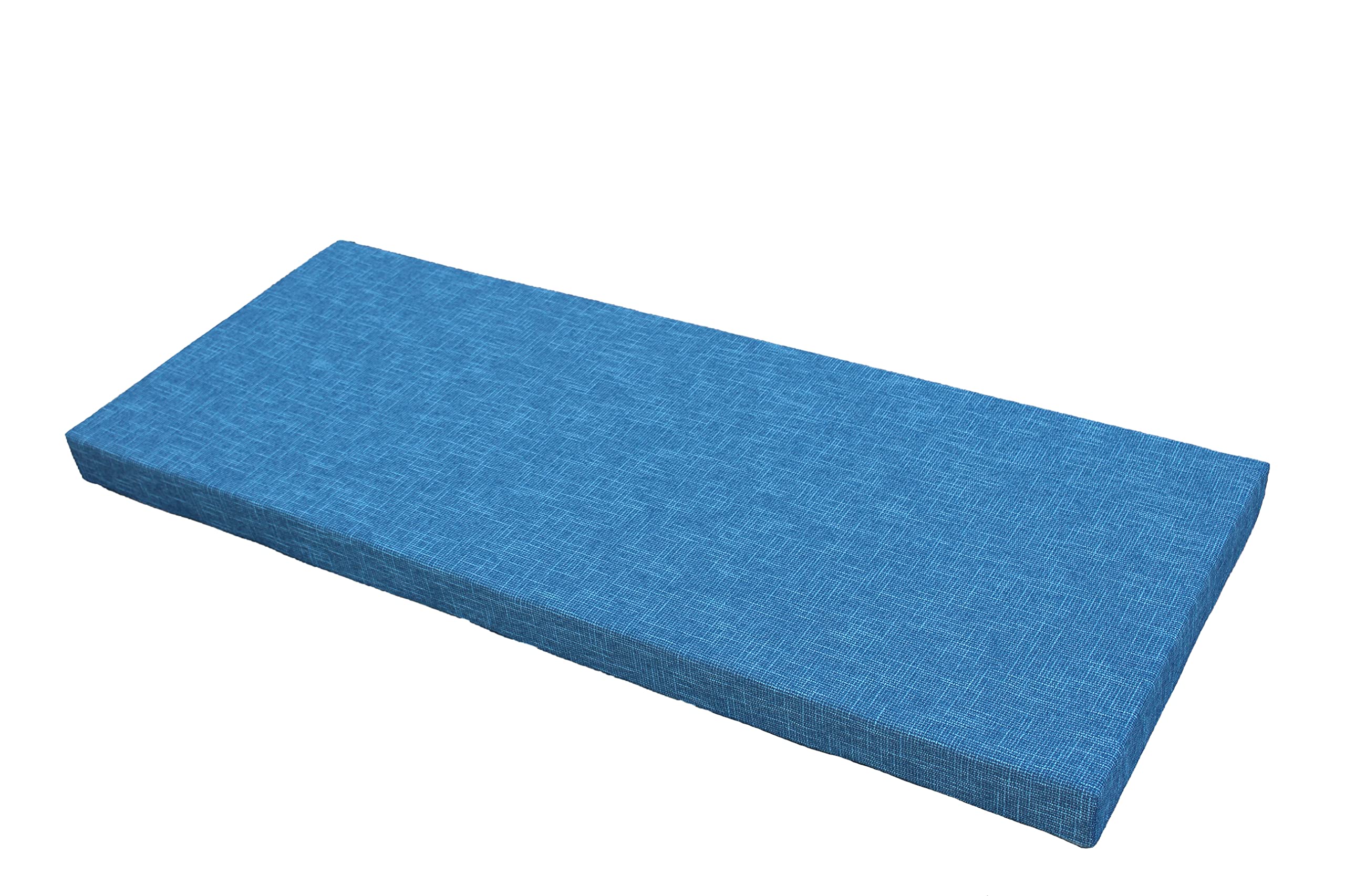 Ginsimar Indoor/Outdoor Patio Bench Cushion, Soft Thicken Seat Pads Cushion Custom Size (Blue; 40 x 40 x 10 cm) — image 1