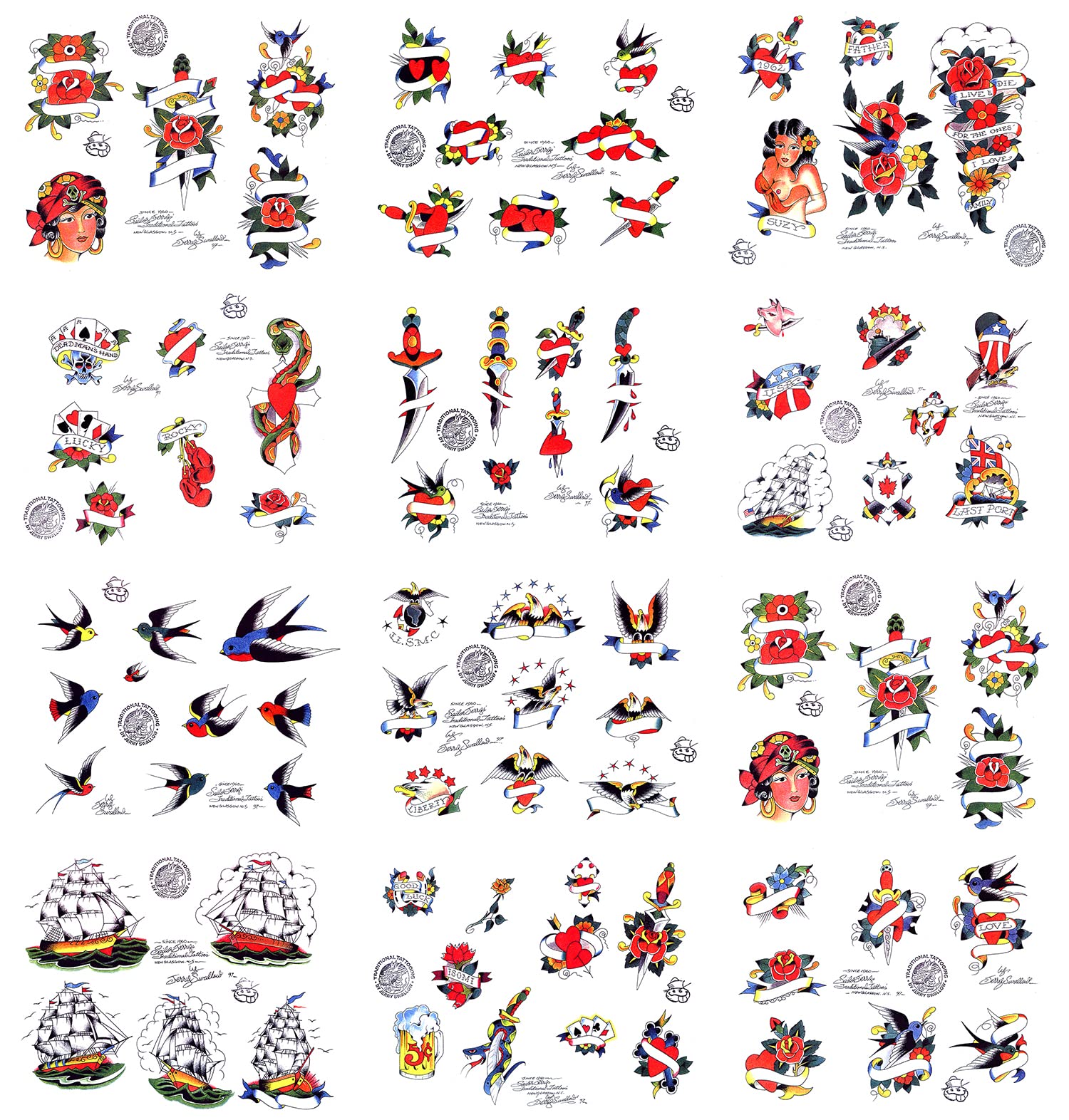 Traditional American Tattoo　ジェリースワロウ Traditional American Tattoo Design: Where It Came From and Its