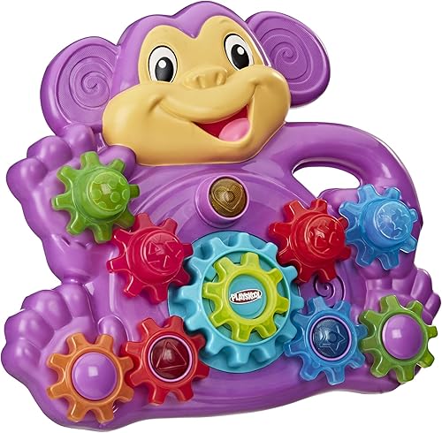 Playskool Stack 'n Spin Monkey Gears Juguete (exclusivo de Tienda)