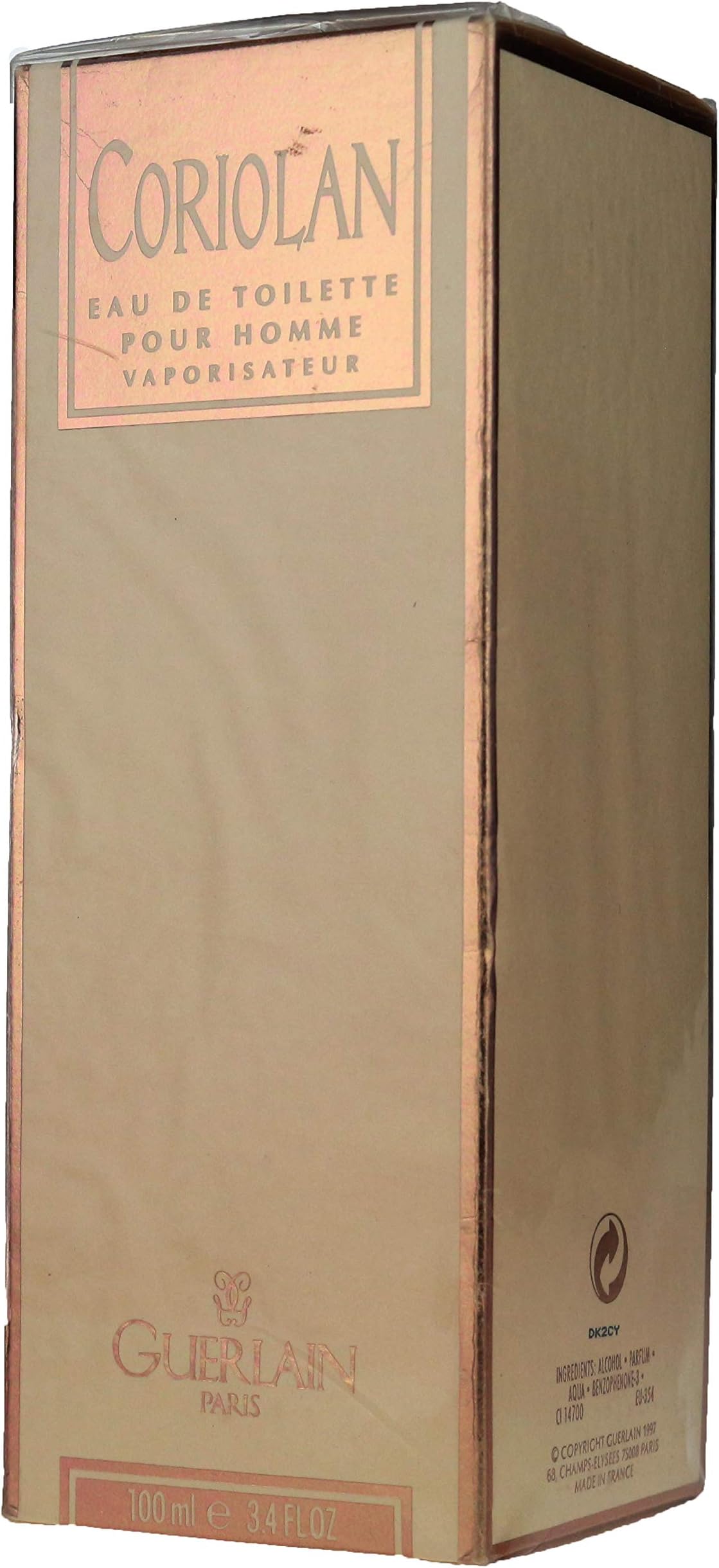 Coriolan Cologne by Guerlain - Eau De Toilette Spray 3.4 Oz.