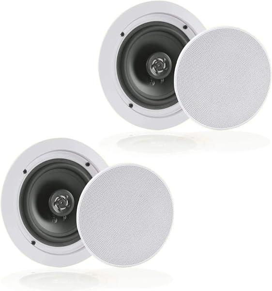 Pyle PDICBT652RD Bluetooth Sufitowe Głośniki 6.5''