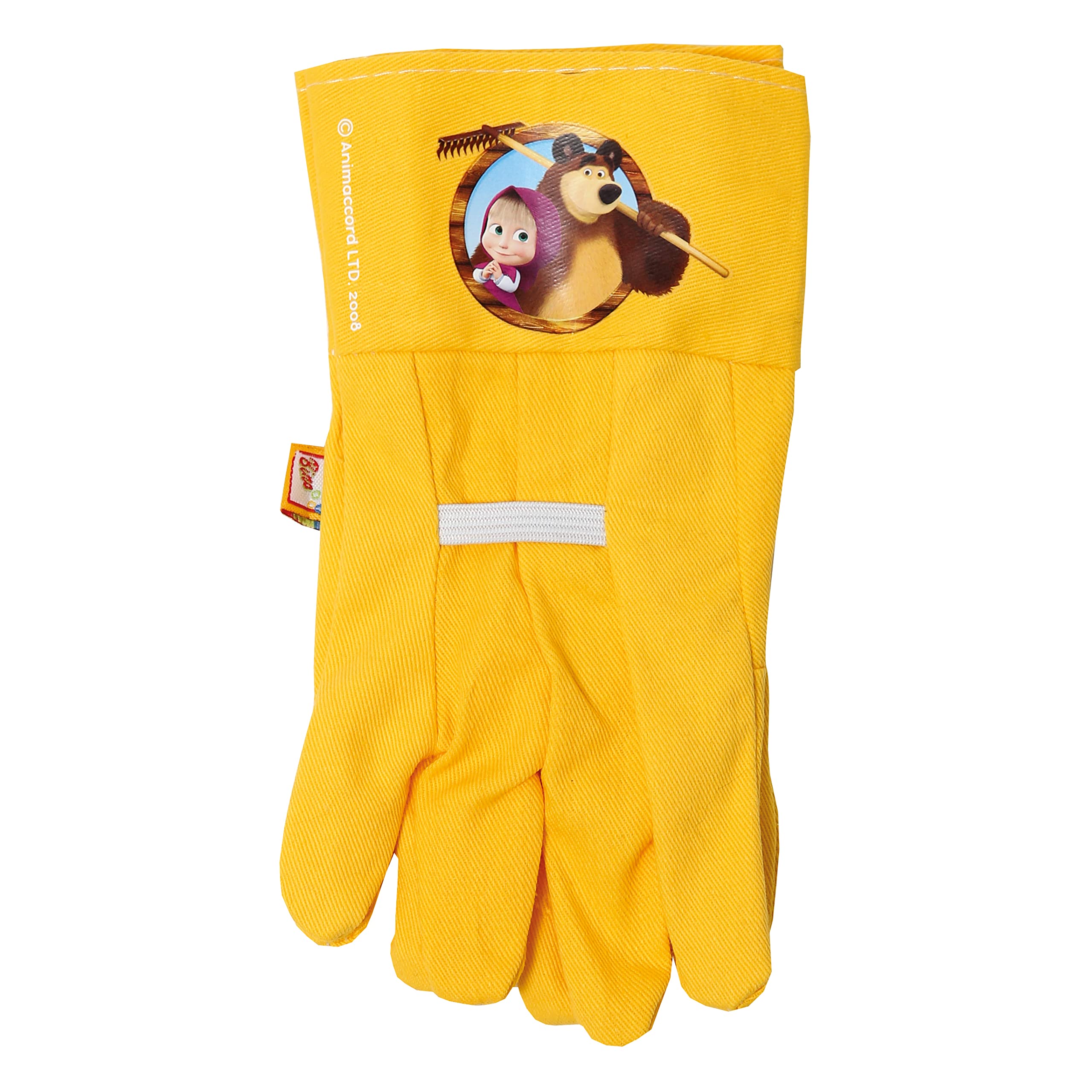 Mascha und der Bär 3 Piece Garden Tool Set for Children (Sand Toy Including Gloves, Hand Shovel and Hand Rake, 3 Years - Image 2