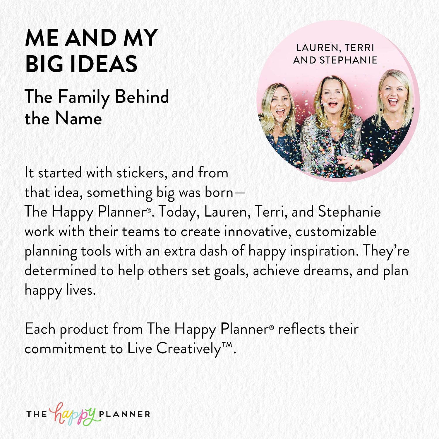 me & my BIG ideas Plastic Expander Discs, Black - The Happy Planner Scrapbooking Supplies - Add Extra Pages, Notes & Artwork - Create More Space for Notebooks, Planners & Journals - Expander Size