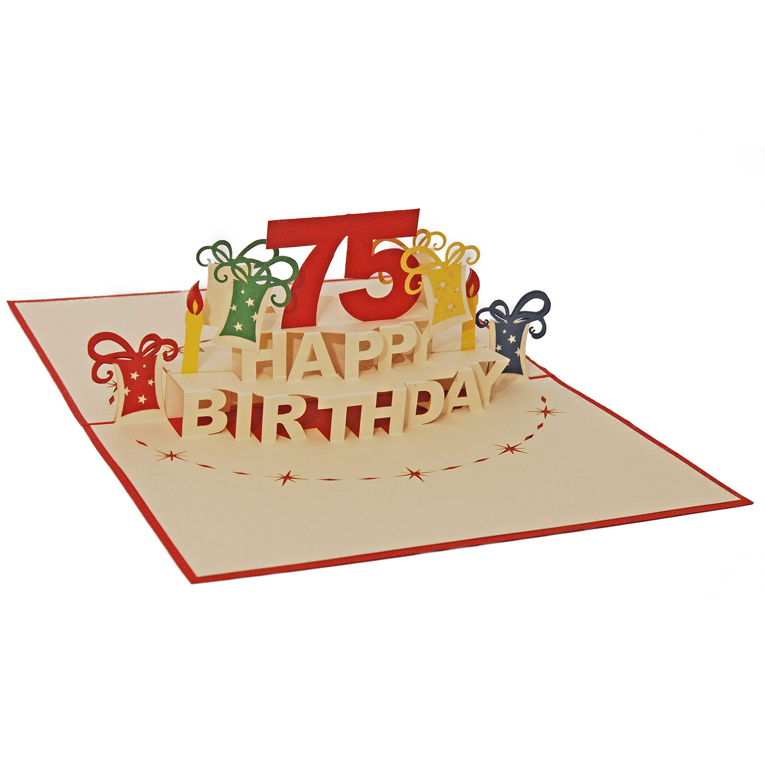 Buon 75 compleanno GIF - Scarica da