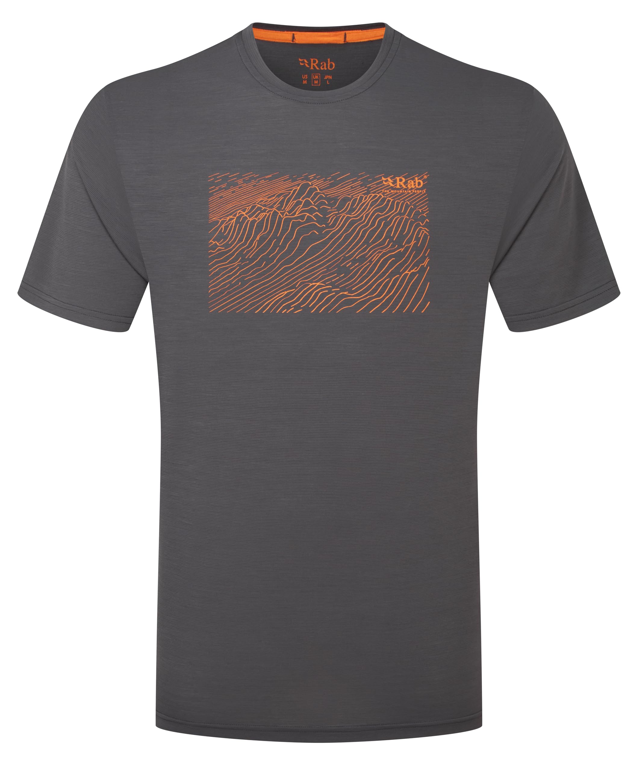 Rab Men's Syncrino Ridge Tee Graphene Small