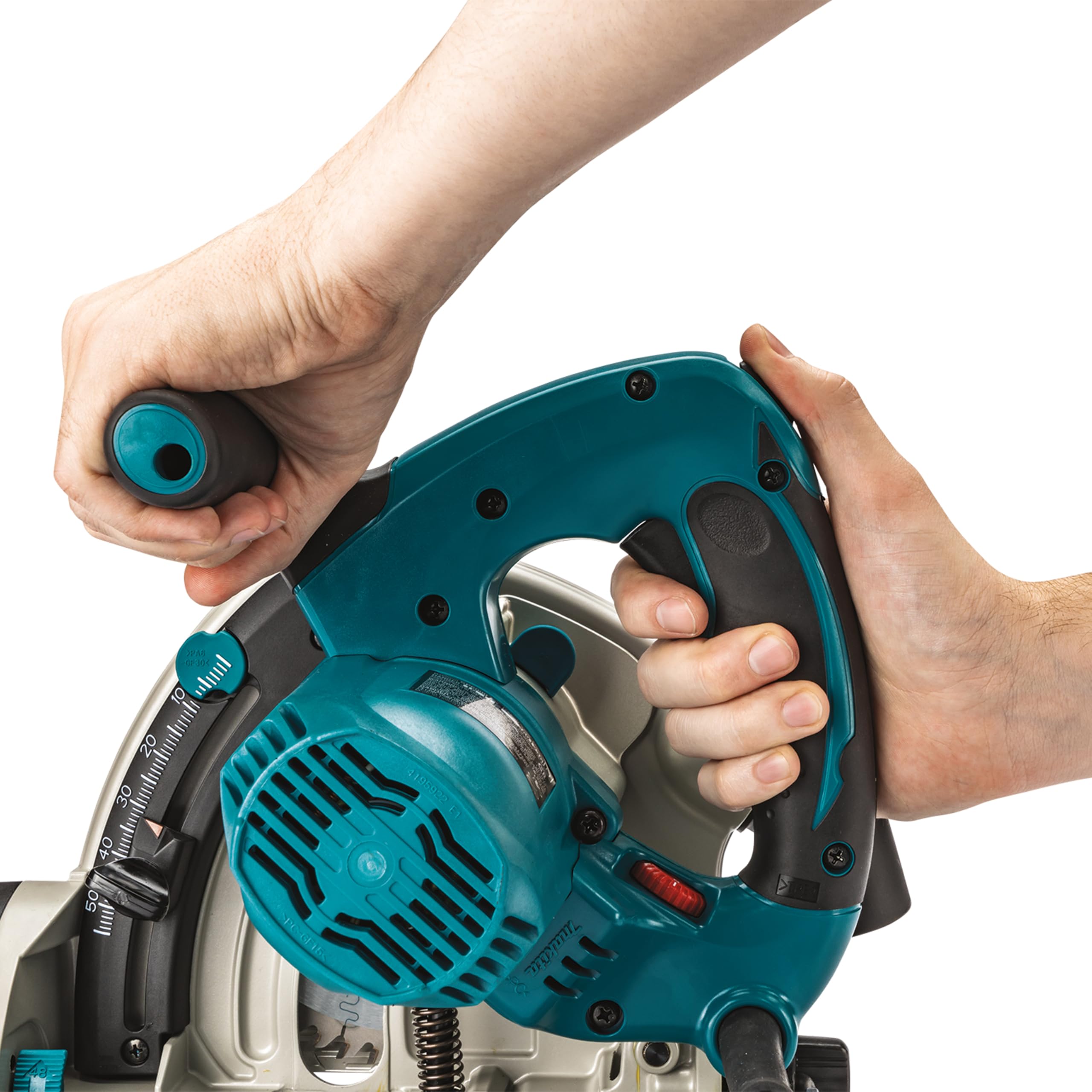 Makita SP6000J1 - Sierra incisione con ferrovia e valigetta MakPac