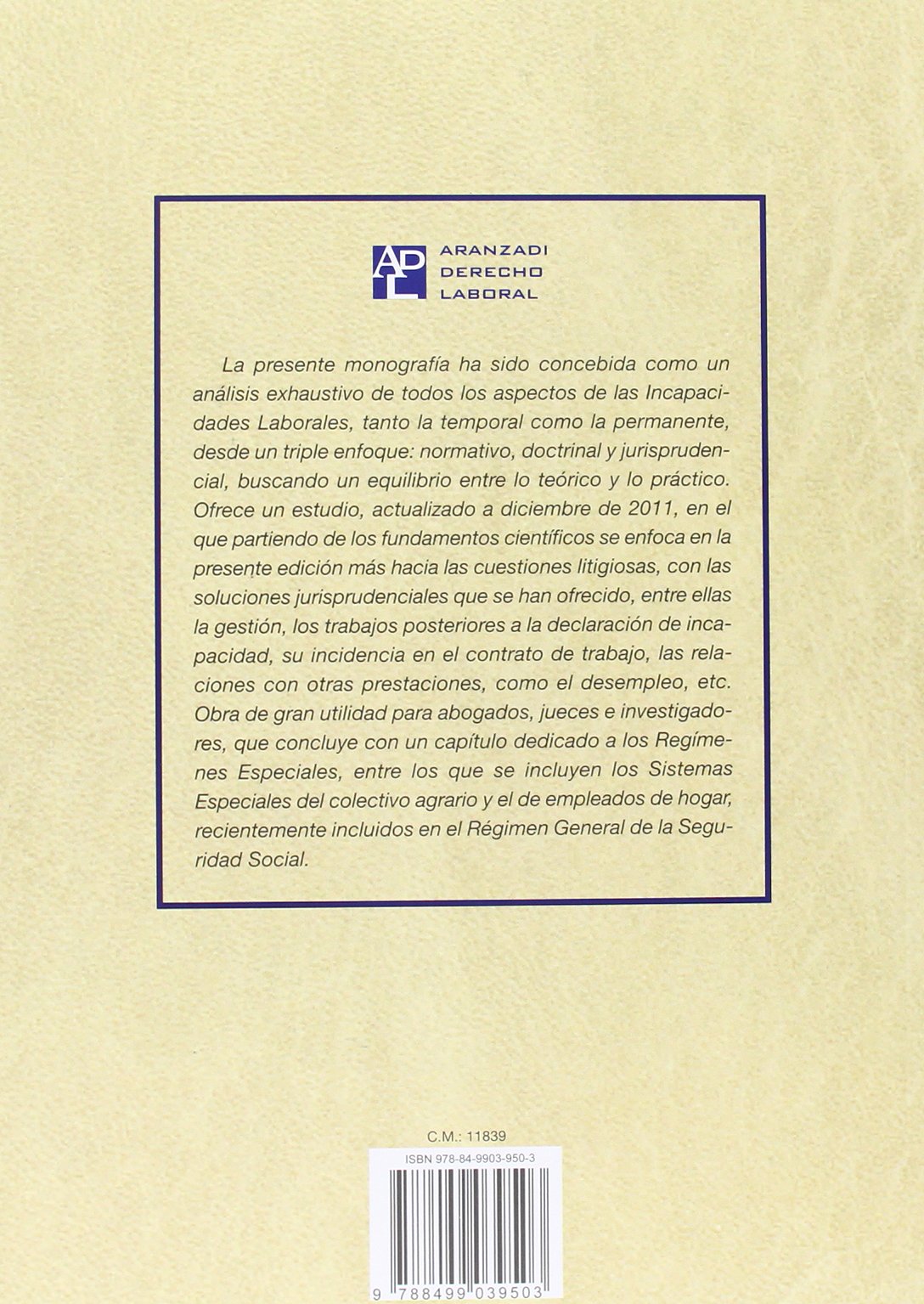 Las incapacidades laborales y Seguridad Social