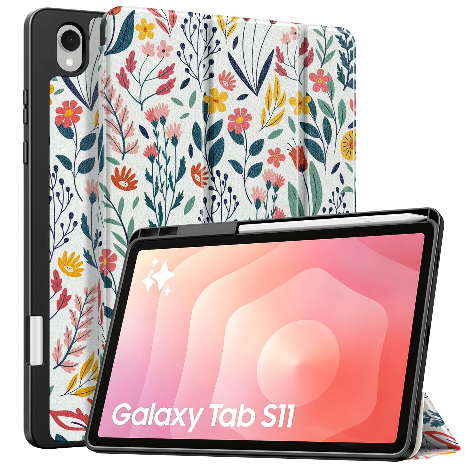 TiMOVO Hülle für Lenovo Tab M11 TB330 11 Zoll 2024 mit Stift