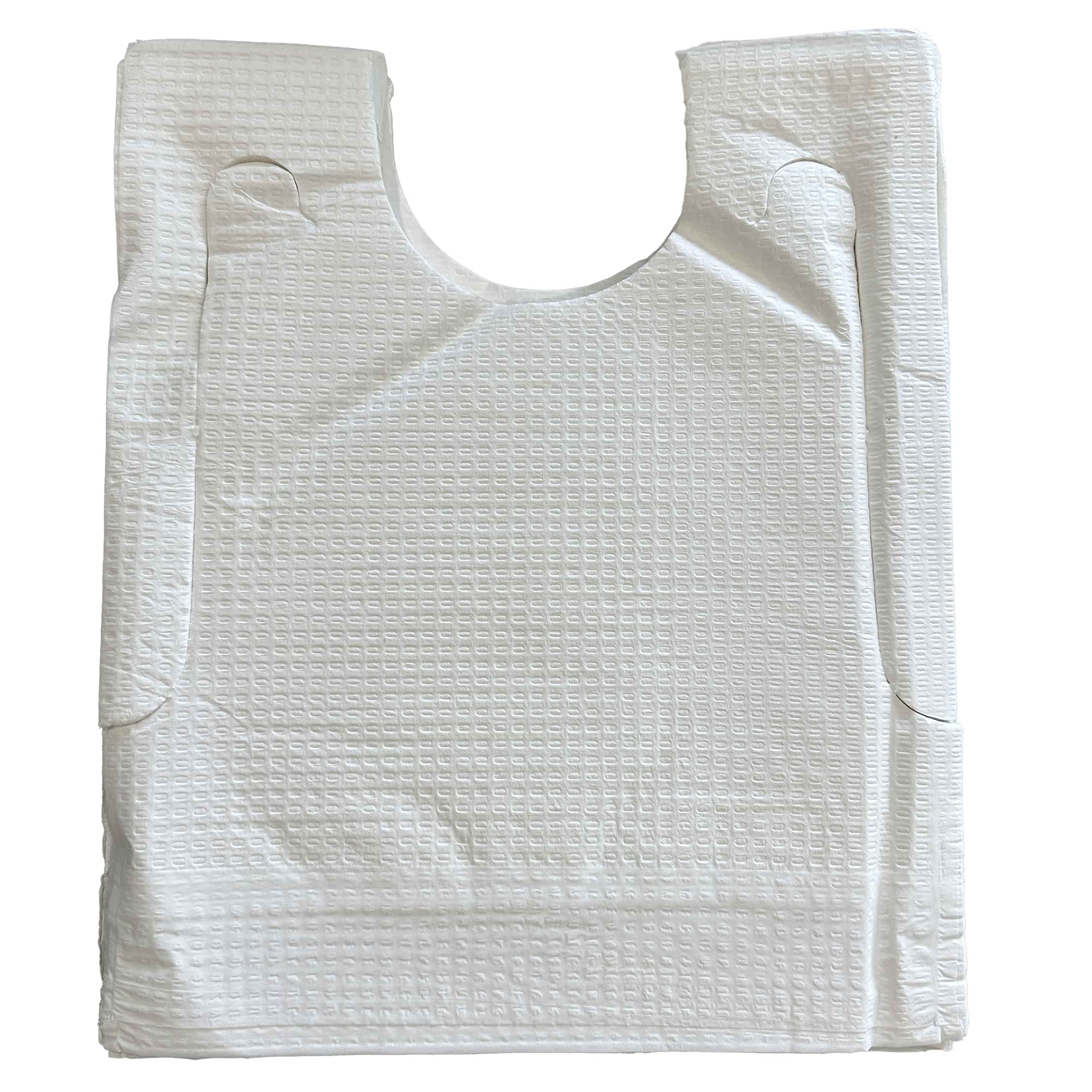 monoutile 100 pz bavaglini usa e getta bambini 27x34 cm, bavette pappa svezzamento con tasca raccogli briciole, Bavaglini neonato impermeabili