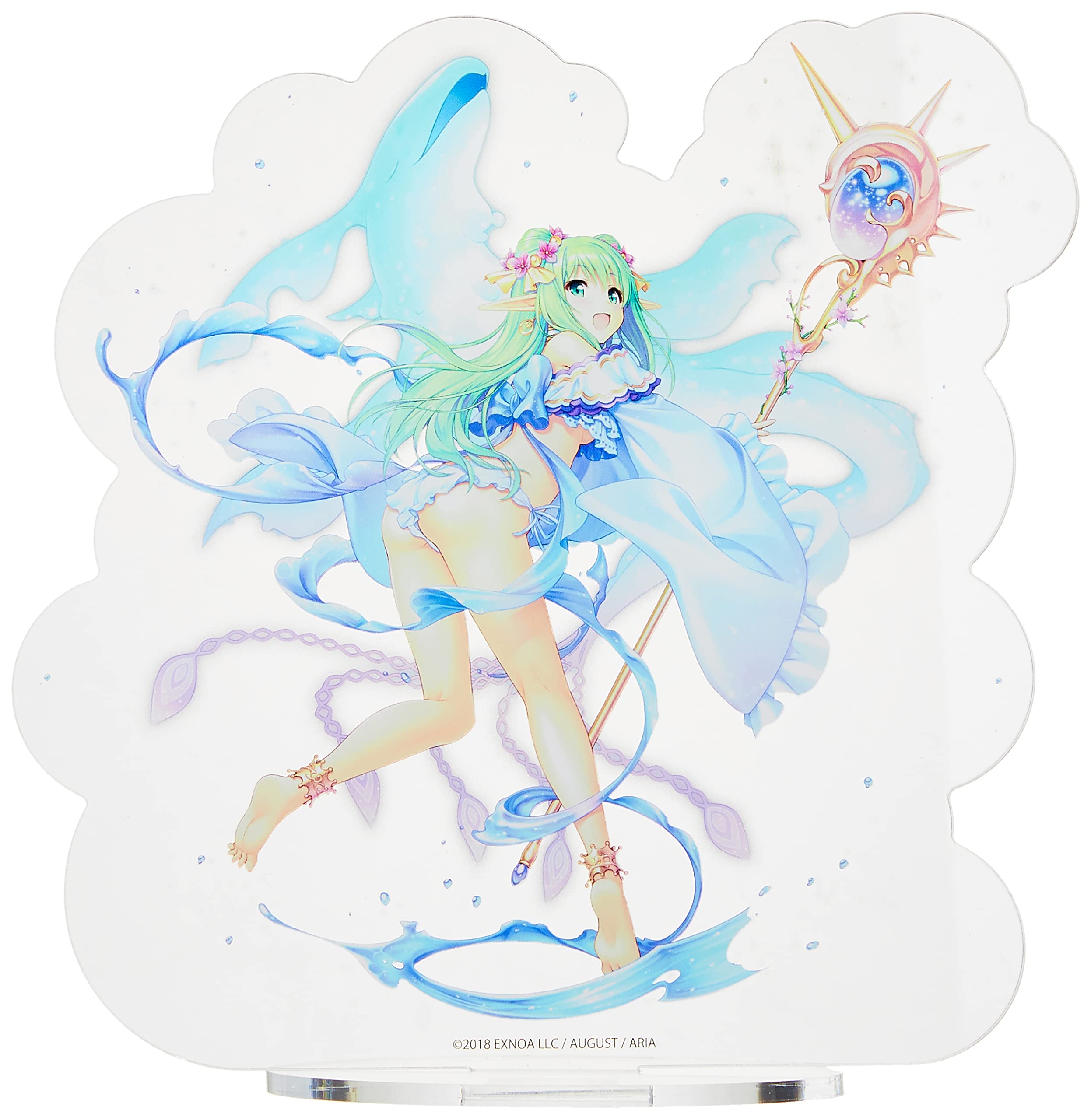 Amazon.com: Iris Mystilia! ~ The Sacrament of a Girl Tsumugu Dream ~ 18  Cecil Rainy Season Version Character Acrylic Figure : Toys & Games