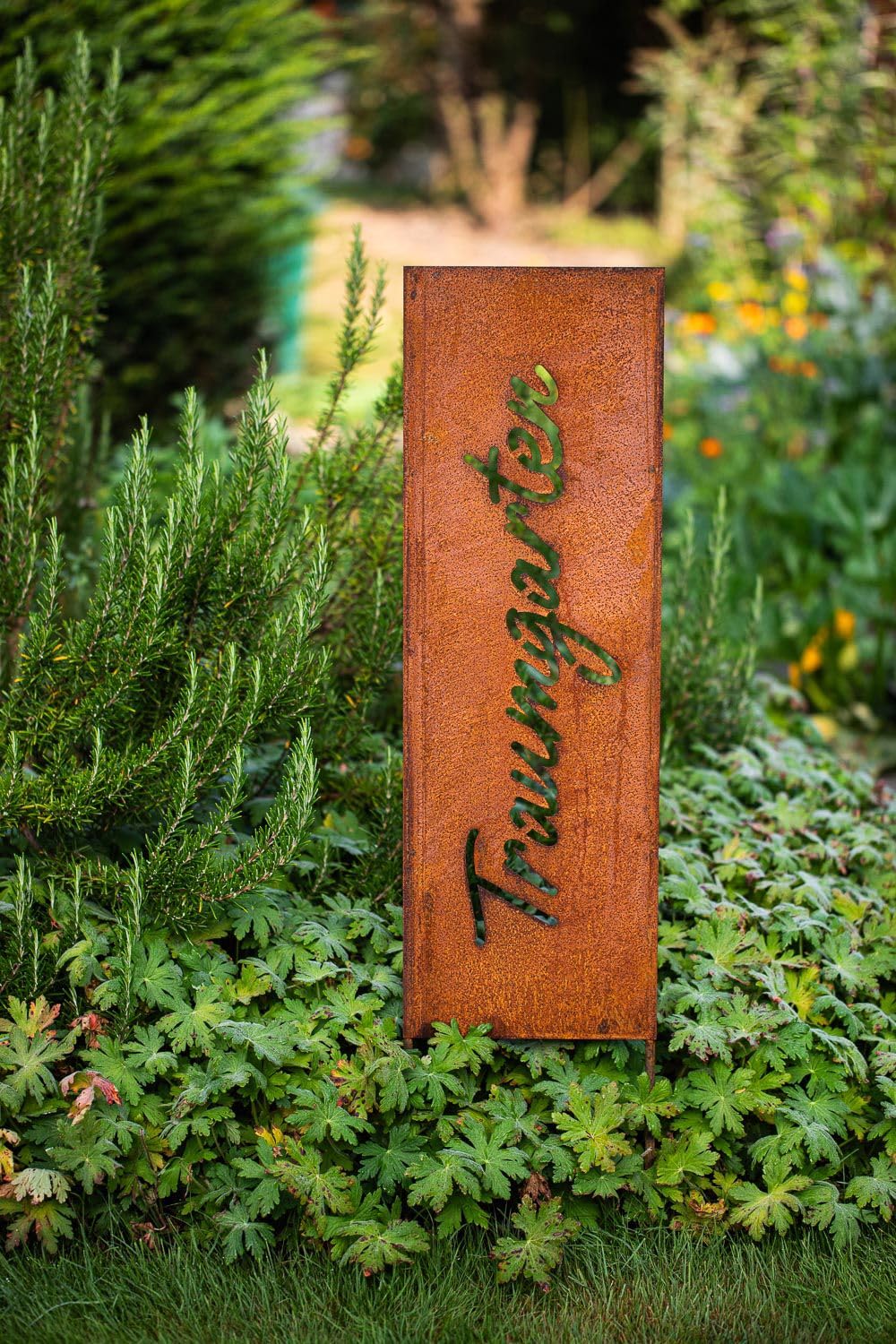 Bornhöft - Targa da giardino con scritta in lingua inglese Bornhöft