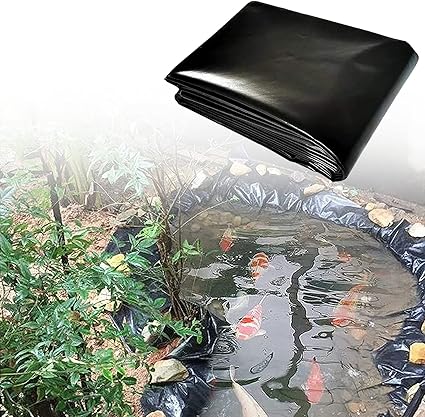 Image CLoook Pond Skins Small Fish Pond Liners Rubber Pond Tarp - 0.3mm Flexible Liners for Fish or koi Pond, Waterfall Base, Fountain and Bed Planter Image CLoook Pond Skins Small Fish Pond Liners Rubber Pond Tarp - 0.3mm Flexible Liners for Fish or koi Pond, Waterfall Base, Fountain and Bed Planter