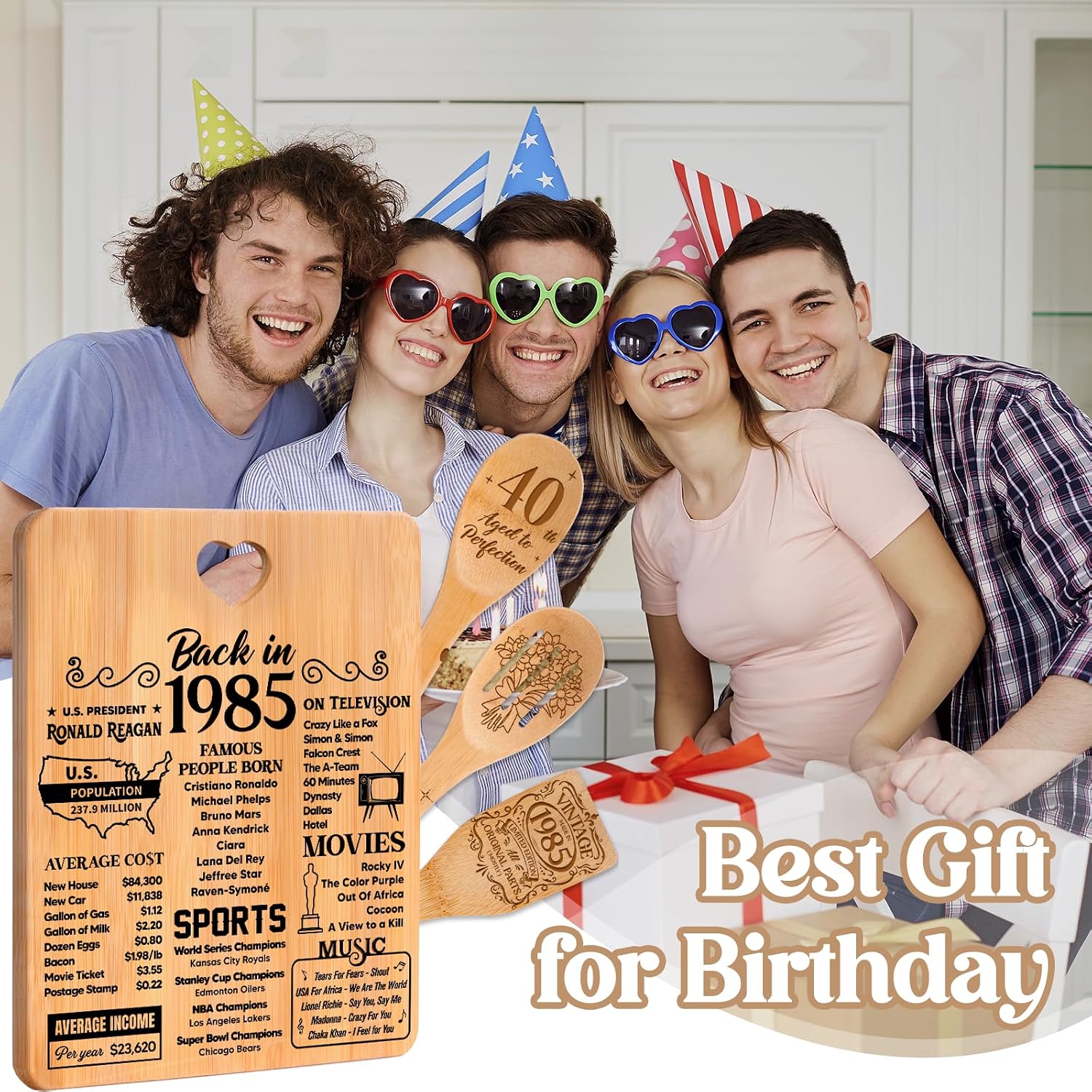 1985 Birthday Gifts Women - "Back in 1985" image 2