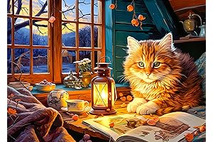 Exquisite 1000-Piece Cat Jigsaw Adventure: A Purrfect Puzzle Getaway
