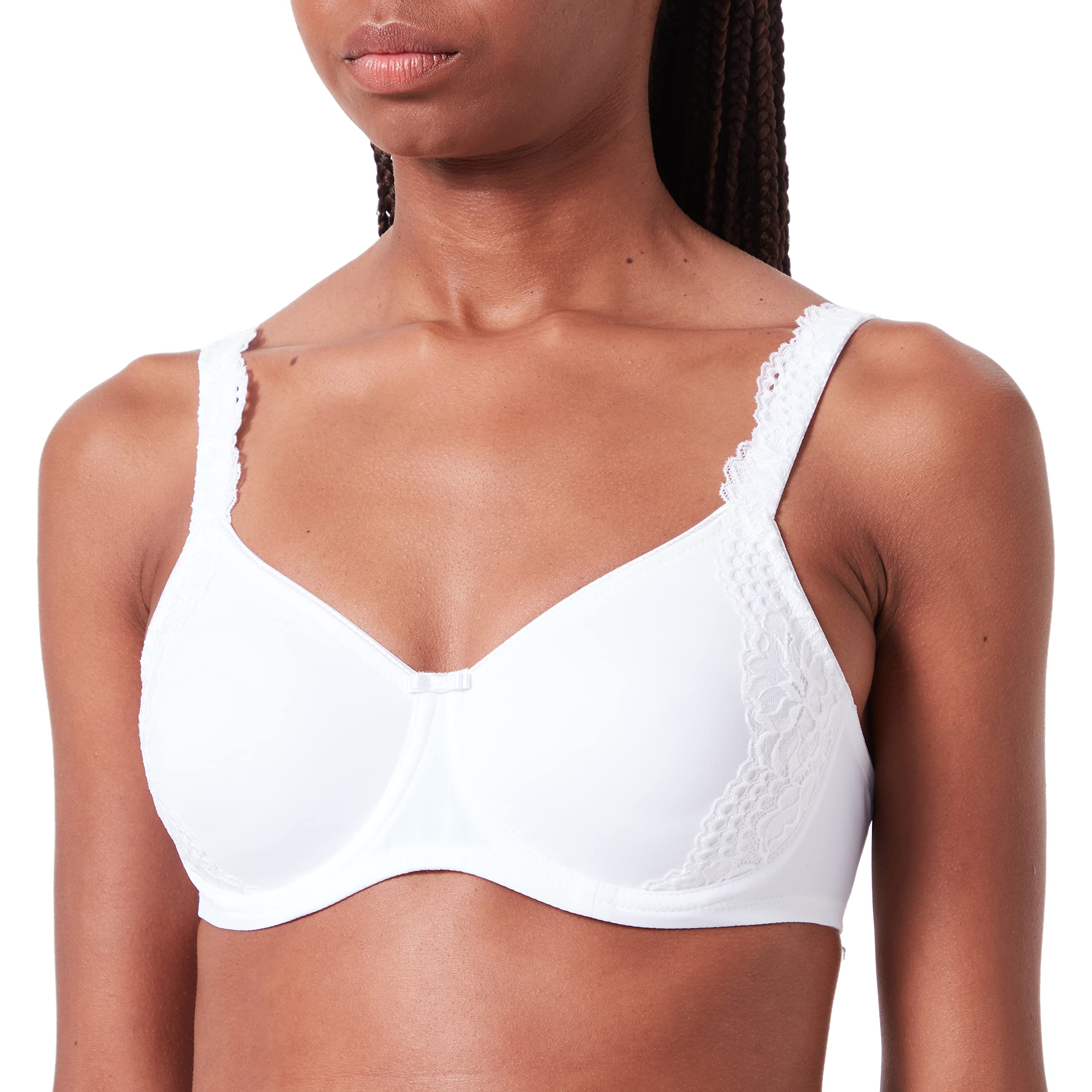 Susa Women's London Bra, White, 36F
