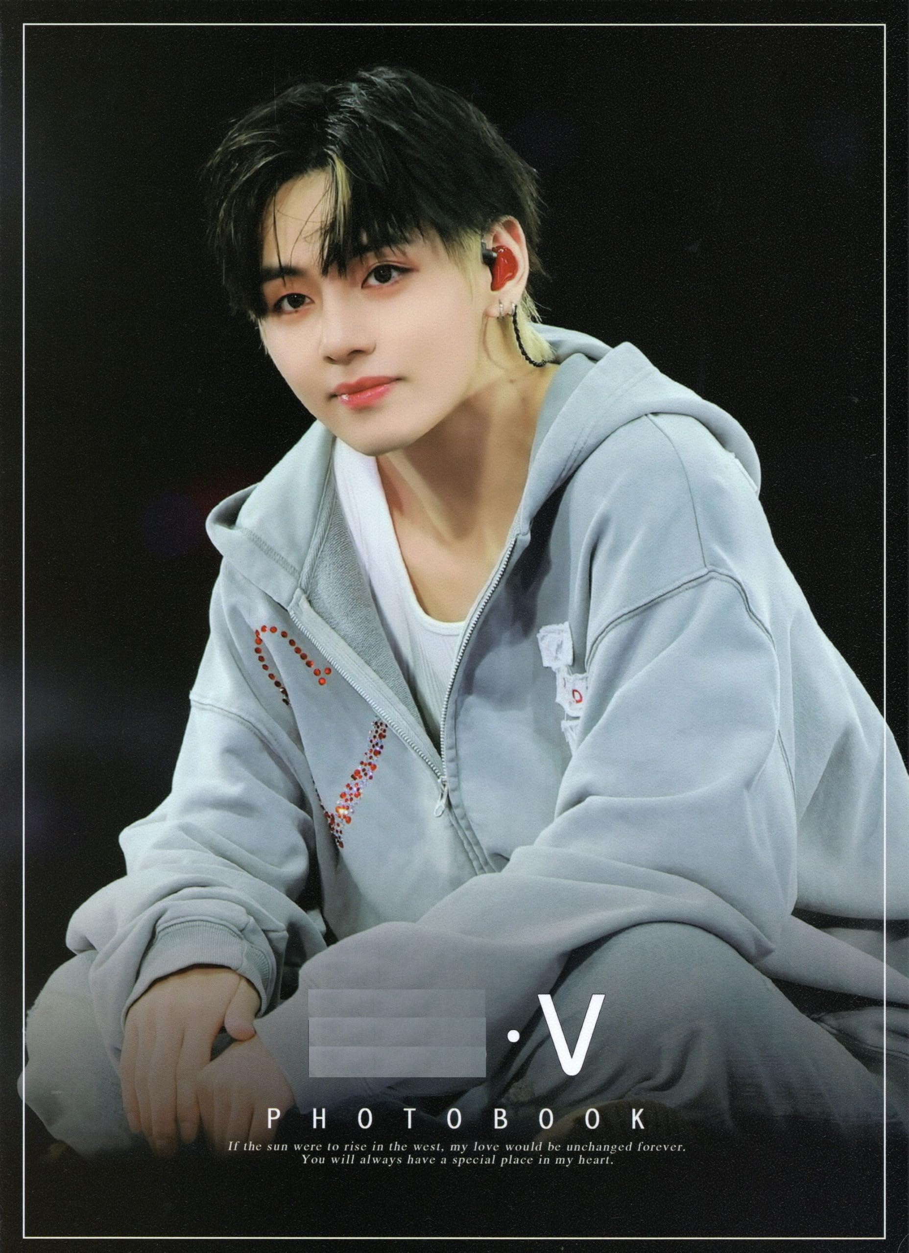 Amazon.co.jp: V テテ グッズ 写真集 Premium Photo Book 防弾少年団
