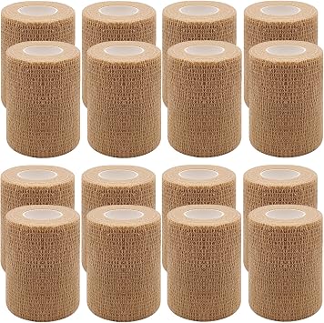 HerMia Horses Wraps, Self Adhesive Bandage Wrap, Self Stick Elastic Athletic Tape, Self Adherent Medical Bandage Wrap, Stretch Cohesive Bandage Wrap