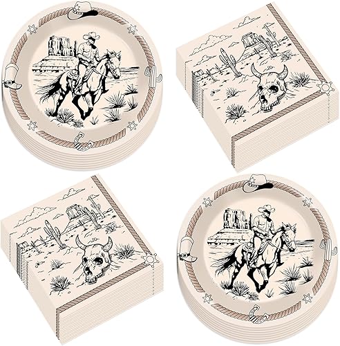 Miniatura 8 de 50 piezas de platos y servilletas de papel para fiesta de los 90 CD mix de los 90 platos de postre para fiesta temática de los 90 decoración retro