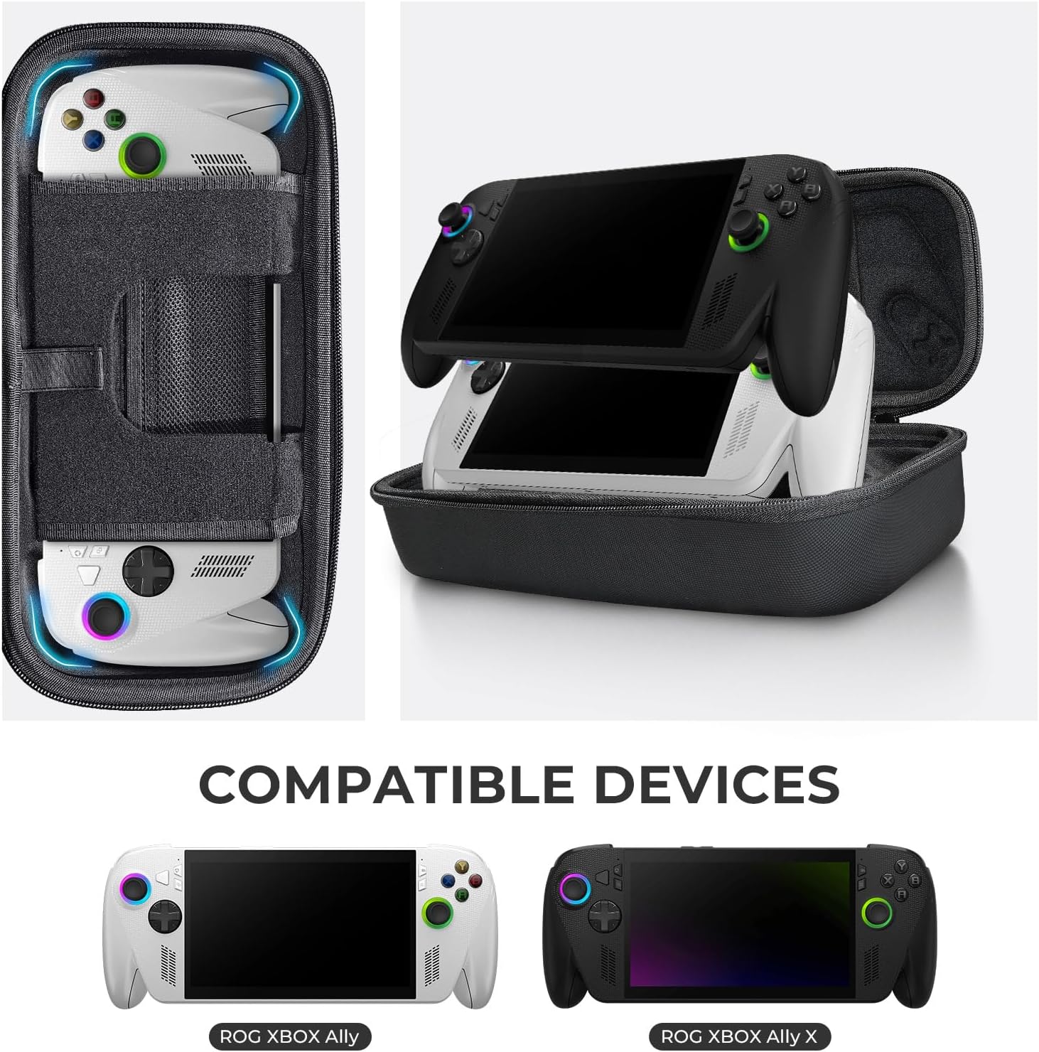 Hzycwgone Funda de Transporte para ROG Xbox Ally X / Ally Gaming Handheld - Detalles gráficos, modelado de personajes y ambientación
