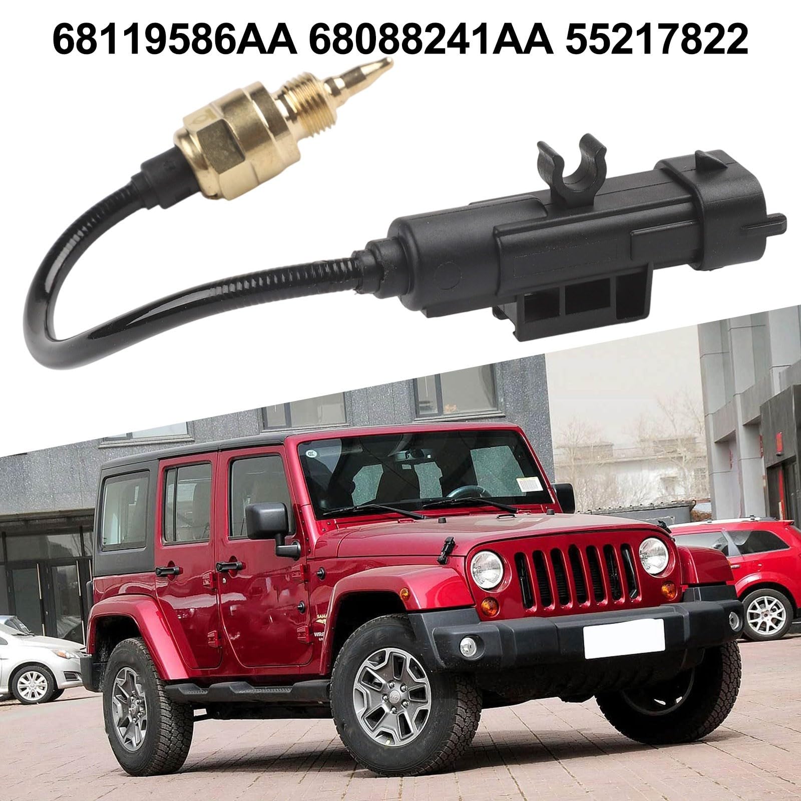 Sensore di temperatura dell'olio motore per Jeep 2.4L 2015-2020 Sostituzione Diretta OEM 68119586AA