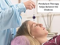 Vista 53 de Amazing Gemstone Carnelian Crystal Ball Pendulum for Divination - Dowsing Pendulum Necklace with Chain and Quartz Bead for Reiki Healing and Crystal