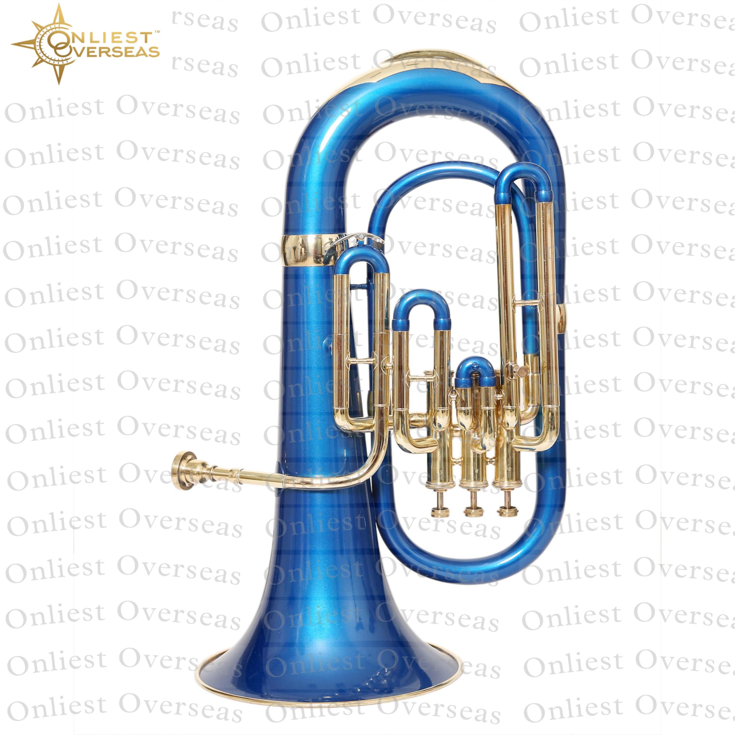 Euphonium 3-Ventil-Messinginstrument mit warmem Ton, glatte Ventile, für Musiker und Studenten