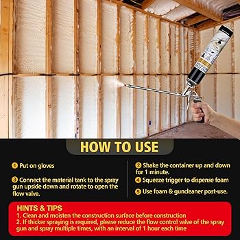Amazon.com: Spray Foam Insulation - Closed Cell Insulation