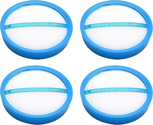 Fette Filter - Filtro de vacío compatible con aspiradoras Hoover seleccionadas. Comparar con la pieza # 440010894 - Paquete de 4