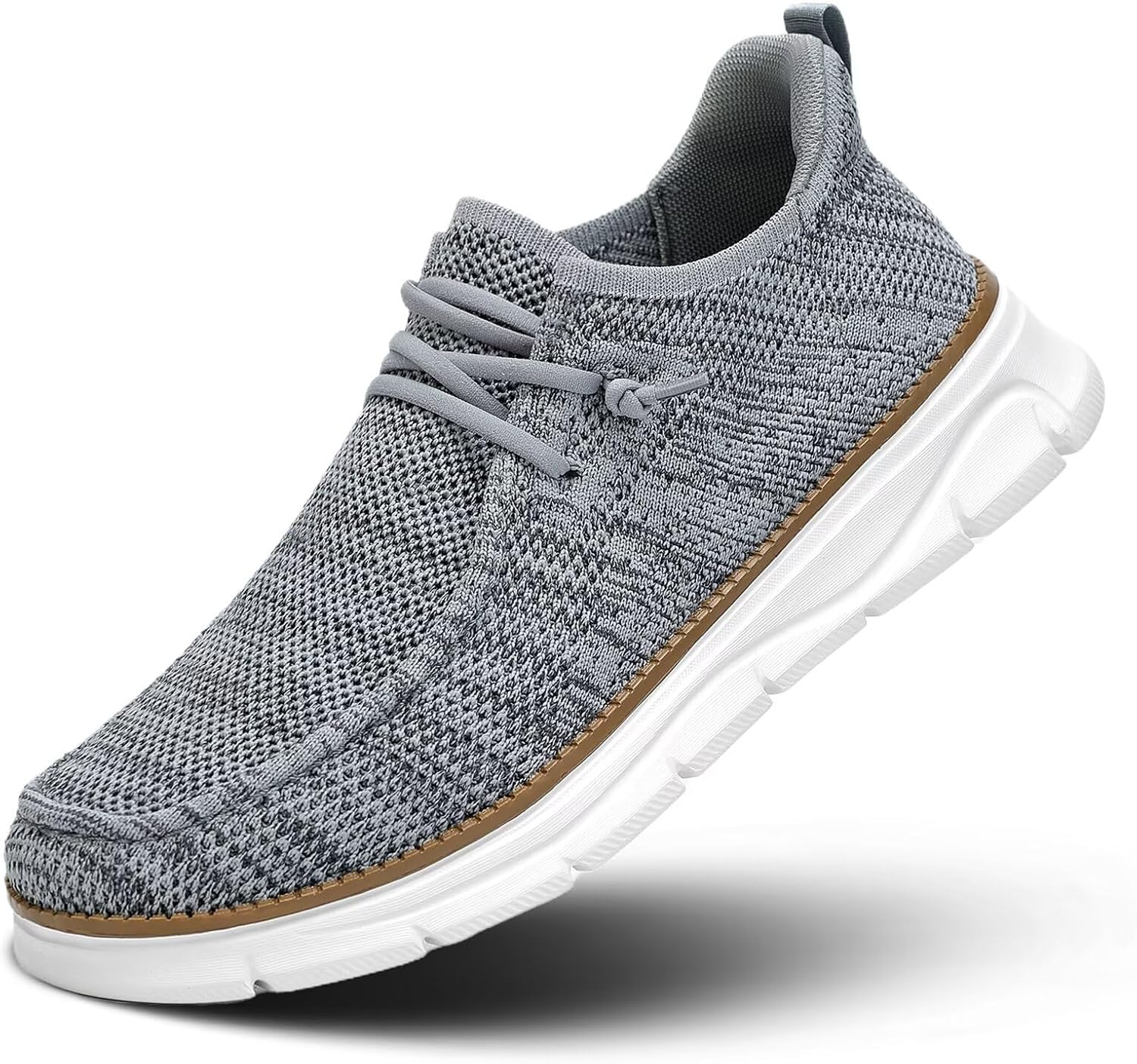Mens Casual Slip on Loafers Beach Boat Walking Shoes Dress Comfort‌ Soft Sole Sneakers Mesh Work Lightweight