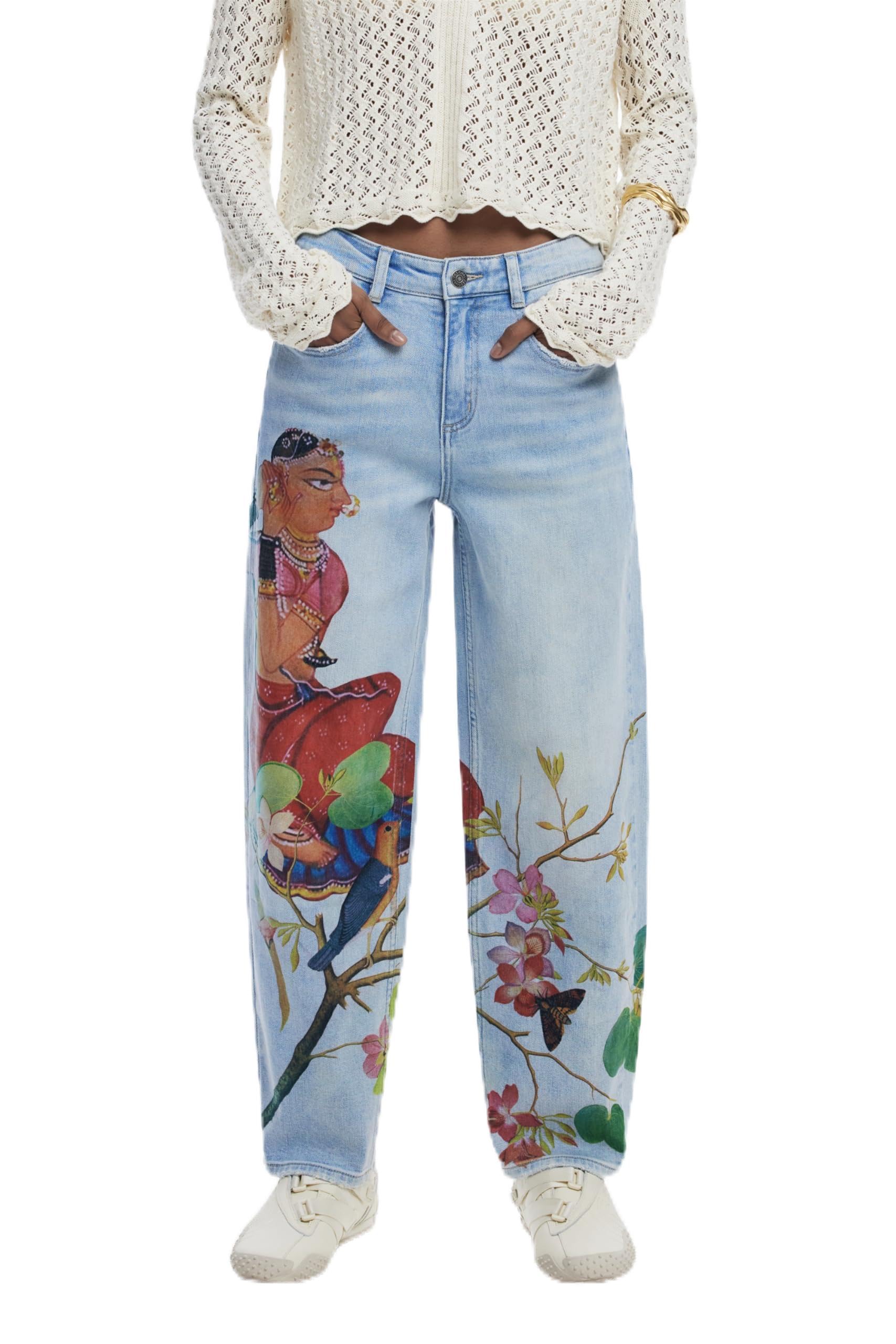 Desigual Denim_VARO, 5053 Denim Medium Wash, 38