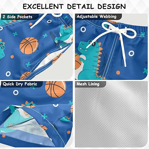 Miniatura 2 de Dussdil Boy's Boys Swim Trunks Kid's Toddler Swim Board Shorts Beach Swimwear Swimsuit Bathing Suits