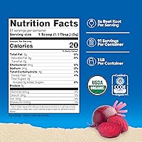 Vista 2 de Nutricost Organic Beet Root Powder 1 LB - Vegan, Superfood, Certified USDA Organic