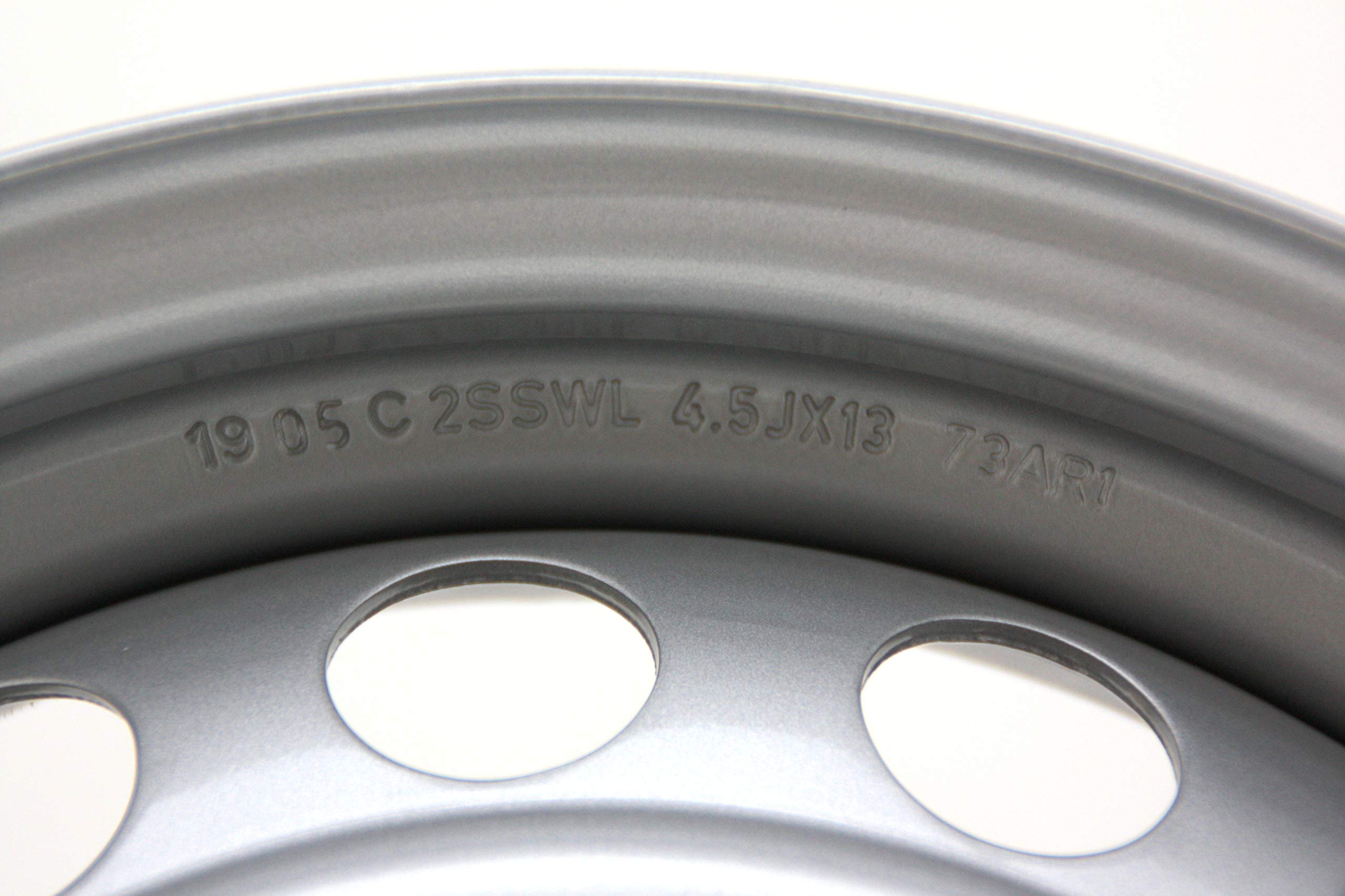 2 llantas de acero para remolque, 4,5 Jx13, 112 x 5 ET 30, 710 kg, ML 67, capacidad de carga