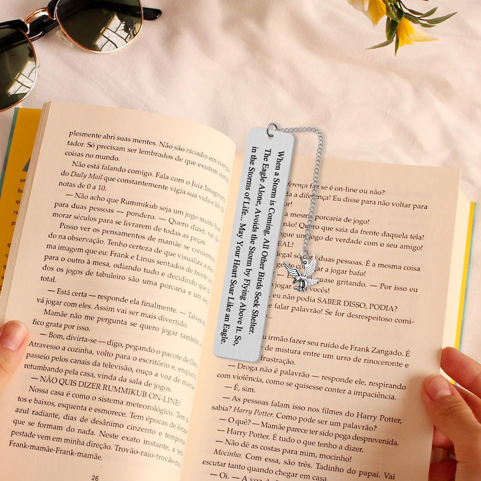 Eagle Gift for Scouts Inspirational Bookmark for Women Men Encouragement Gifts for Scouts Leader Best Friend Eagle Lover Scout Ceremony Gift Scoutmaster Court of Honor Graduation Gift for Daughter Son - Image 3