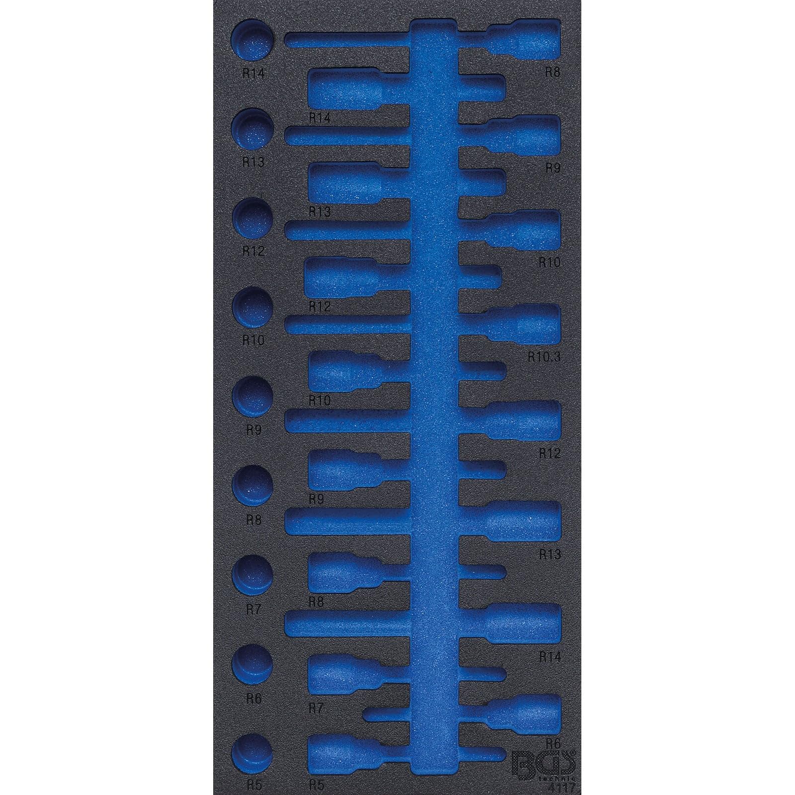 BGS 4117-1 | Tool Tray 1/3 | empty | for BGS 4117