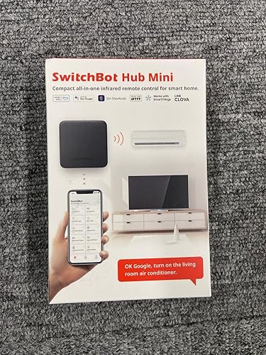 Miniatura 7 de SwitchBot Hub Mini Smart Remote - IR Universal Remote, WiFi IR Blaster for TV, Air Conditioner, Compatible with Alexa, Google Home, Link SwitchBot