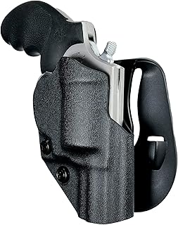 Black Scorpion Outdoor Gear OWB Kydex Paddle Holster fits Taurus 856 2in (Right-Hand Draw, Black)