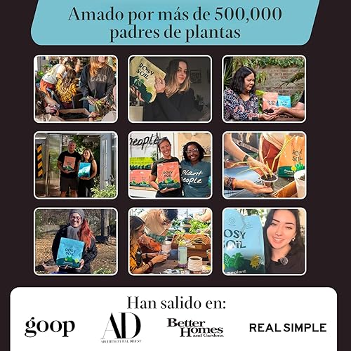 Miniatura 5 de Rosy Soil Tierra para Macetas de Interior para Plantas de Casa - Mezcla de Tierra para Macetas Orgánica para Plantas de Interior - Enriquecida