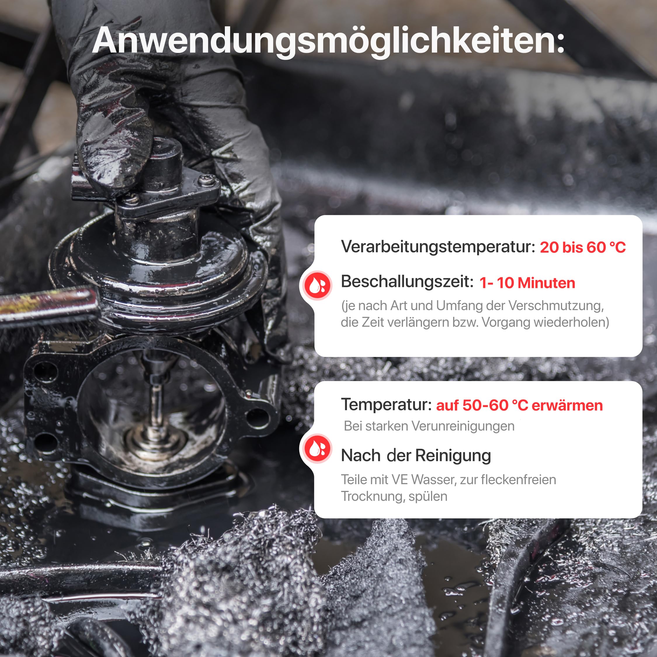 Element Ultraschallreiniger Aluminium 5 Liter Spezialreiniger Konzentrat Aluminiumreiniger