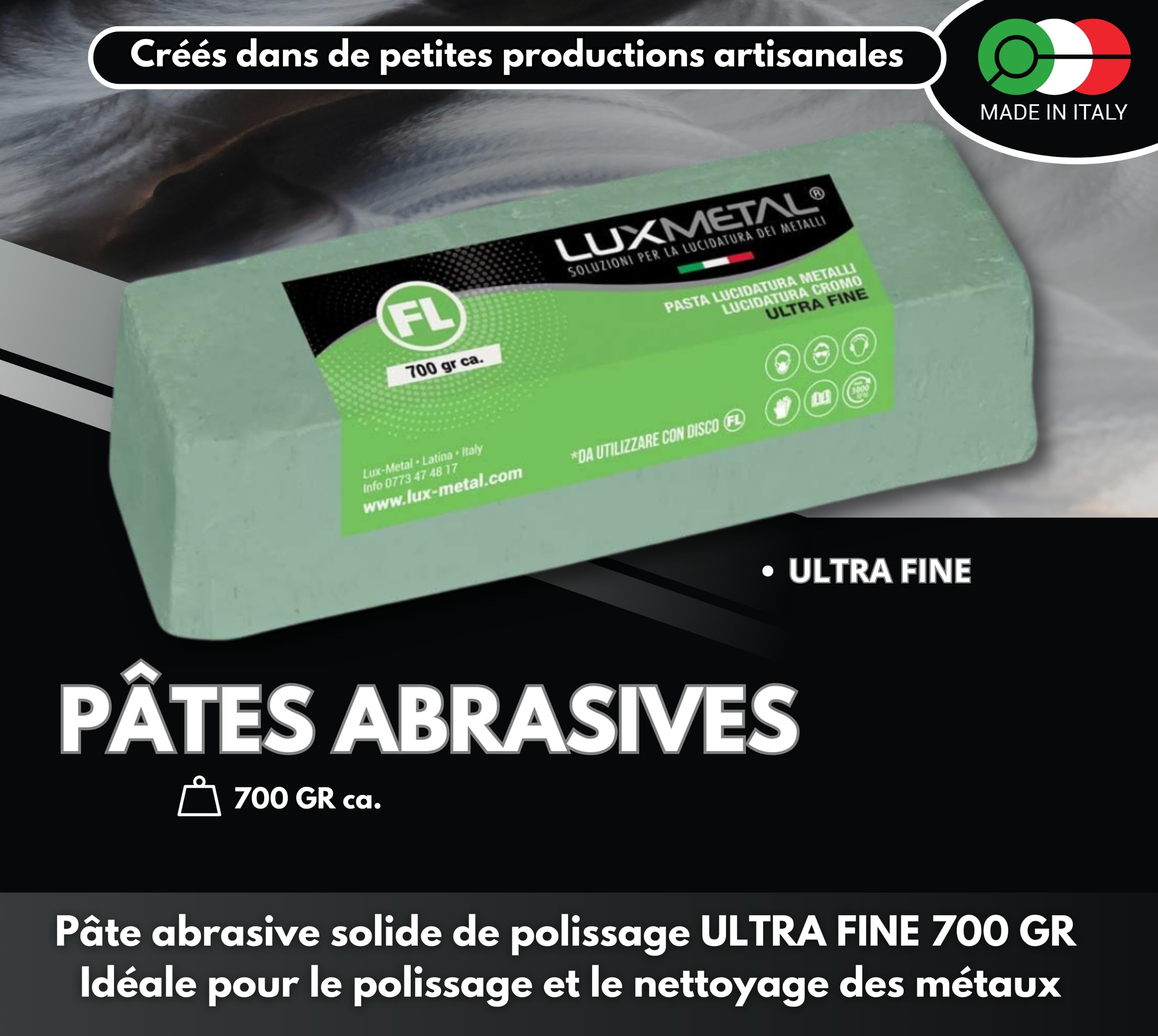 Pate a polir et disque polissage pour bijoutier bijouterie