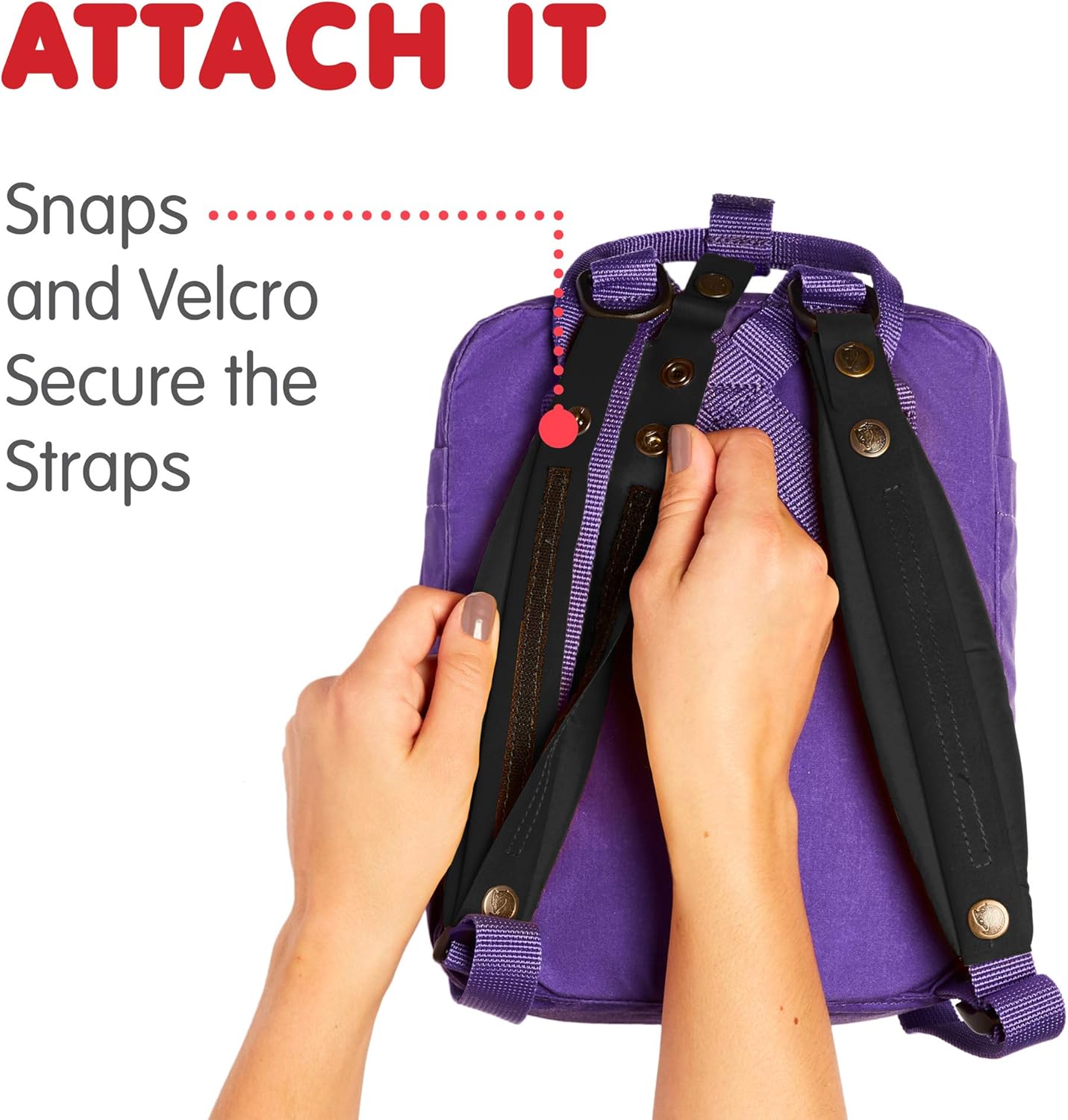 kanken mini shoulder pads