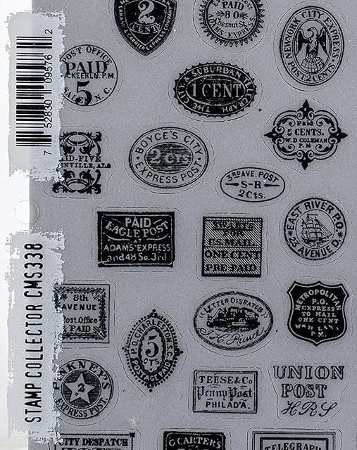 Foto 3 de 3 de Stampers Anonymous Tim Holtz - Colector de sellos (17,8 x 21,6 cm)